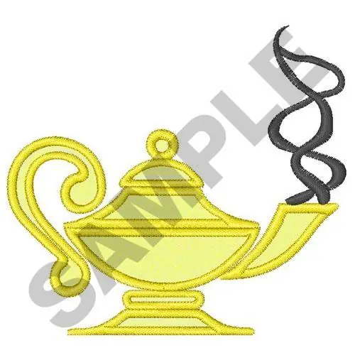 Price Cut MAGIC LAMP Embroidery Design