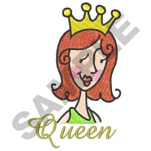 QUEEN Embroidery Design Best Seller