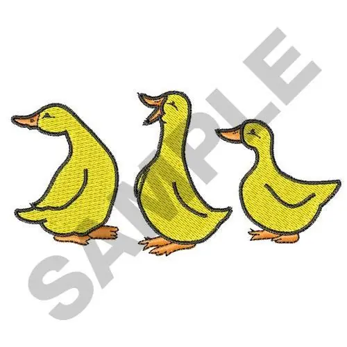 DUCKS Embroidery Design Mega Sale