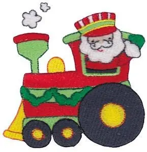 Santa Express Embroidery Design Don’t Miss Out