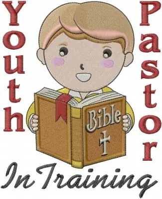Youth Pastor Embroidery Design Popular