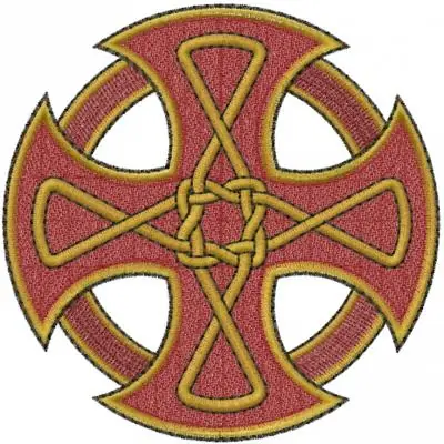 Celtic Cross Embroidery Design Order Now