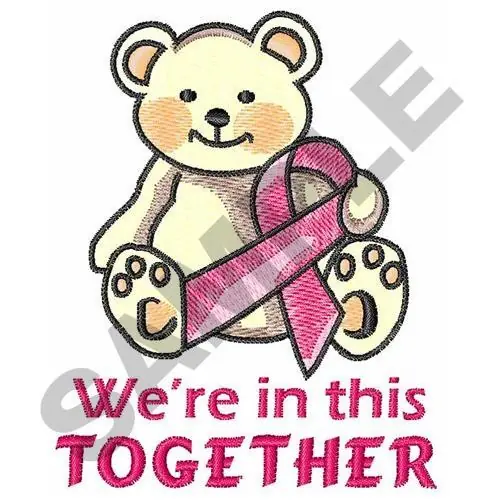 Next Day Delivery WERE IN THIS TOGETHER Embroidery Design
