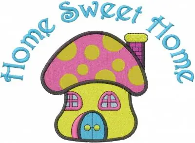 In Demand Home Sweet Home Embroidery Design