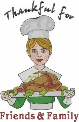 Friends & Family Embroidery Design Markdown