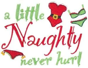 A Little Naughty Embroidery Design Flash Sale
