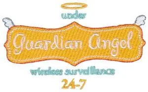 Best Choice Guardian Angel Embroidery Design
