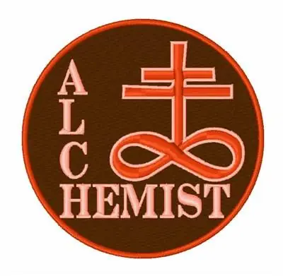 Free Returns Alchamey Symbol Embroidery Design
