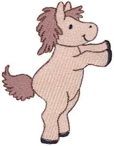 Low Price Mustang Embroidery Design