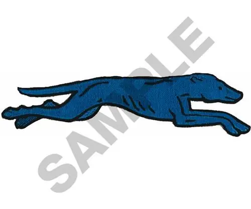 GREYHOUND Embroidery Design Buy Direct