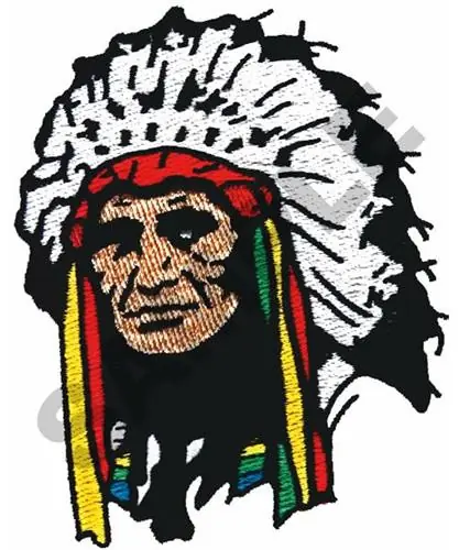 One Day Deal INDIAN CHIEF Embroidery Design