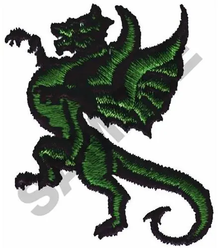 DRAGON Embroidery Design Low Price