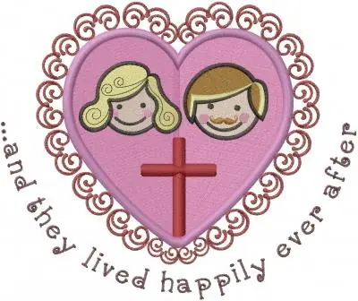 Professional Grade Happy Ever After Embroidery Design