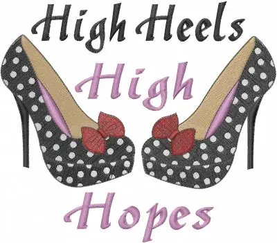 Get Yours High Hopes Embroidery Design