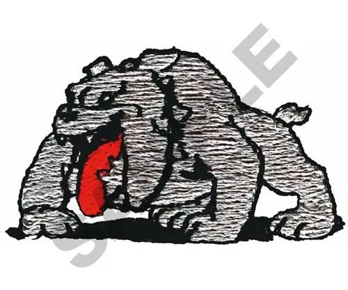 Top Pick BULLDOG Embroidery Design