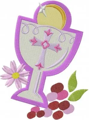 Lords Supper Embroidery Design Same Day Shipping