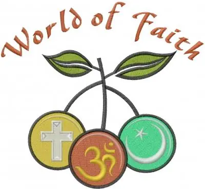 World of Faith Embroidery Design Premium