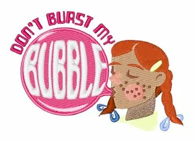 Bubble Gum Bubble Embroidery Design Free Returns