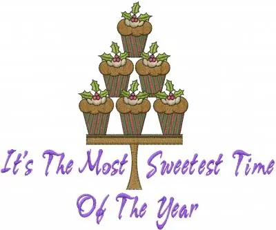 Markdown Sweetest Time Embroidery Design