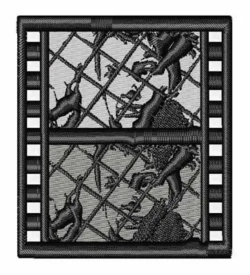 French Cinema Art Embroidery Design Handmade
