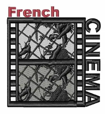 Order Now French Cinema Art Embroidery Design