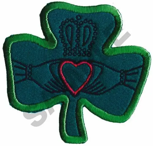 Trending CLADDAGH Embroidery Design