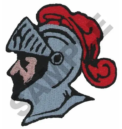 Trending KNIGHT Embroidery Design