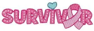 Survivor Embroidery Design Buy Today