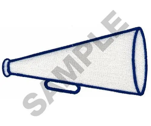 MEGAPHONE Embroidery Design Latest