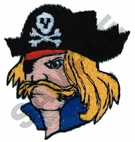 Money Back Guarantee PIRATE Embroidery Design