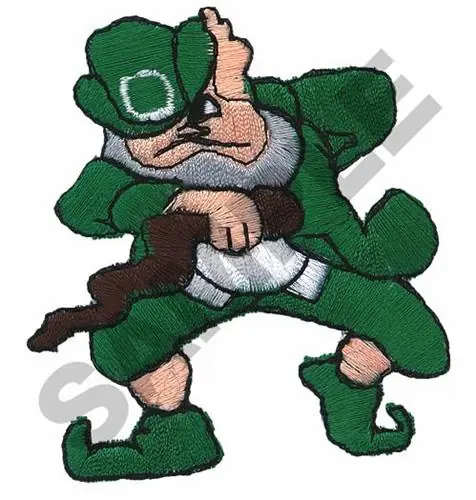LEPRECHAUN Embroidery Design New Release
