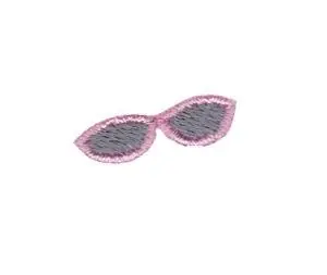 Teenie Tiny Sunglasses Embroidery Design Authentic