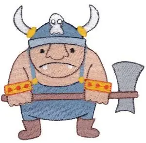 Fan Favorite Vikings Embroidery Design