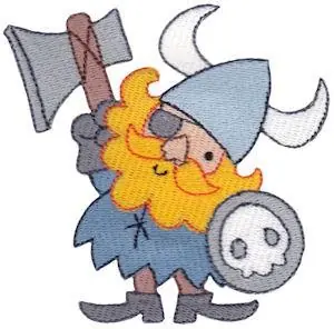 Place Order Viking Odin Embroidery Design