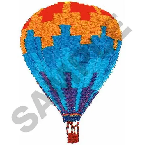 HOT AIR BALLOON Embroidery Design Factory Price